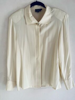 Vintage J. McLaughlin Silk Blouse